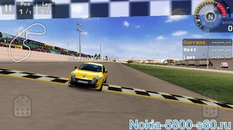 Игра GT Racing: Motor Academy HD для Nokia С6-01 скачать игры