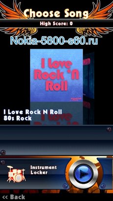 Guitar Rock Tour 2 HD - игры для Nokia С7