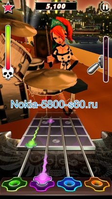 Guitar Rock Tour 2 HD - игры для Nokia E7