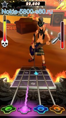 Игра Guitar Rock Tour 2 HD для Symbian^3