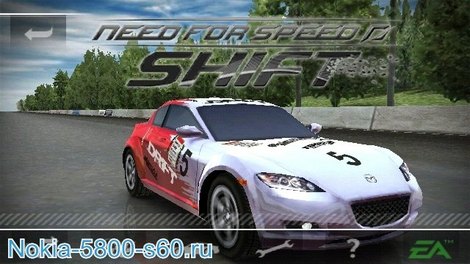 Игра Need for Speed Shift для Nokia N8, C7, E7, C6-01