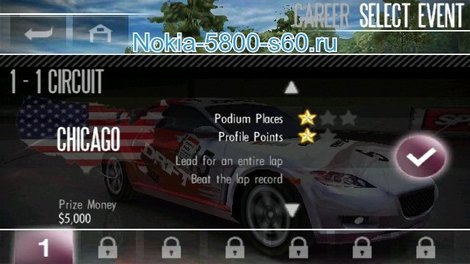 Игра Need for Speed Shift для Nokia N8 