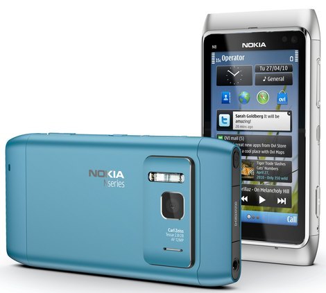 Nokia N8 камера