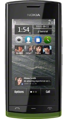 Nokia 500 зеленый Nokia 500 зеленый