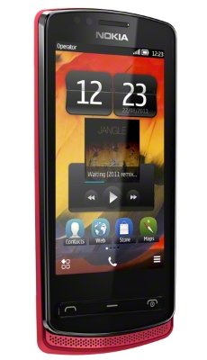Nokia 700 черный с красным