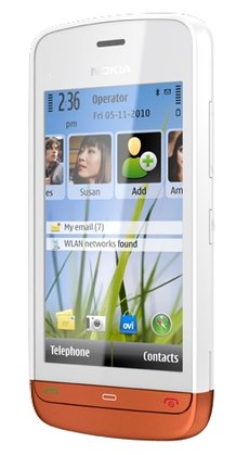 nokia c5-06 white orange nokia c5-06 white orange